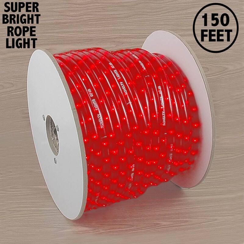 150 Foot Incandescent Rope Light Spool, 1/2" Diameter, 120 Volt