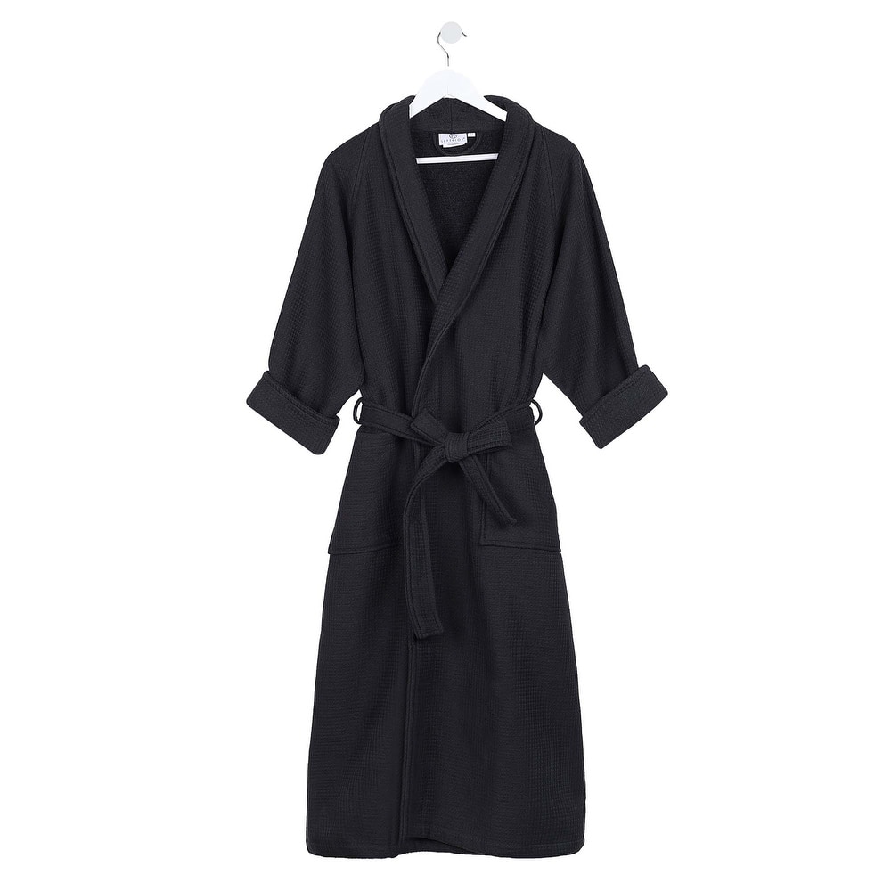 Superior Waffle Weave Cotton Soft Oversized Unisex Adult Bath Robe
