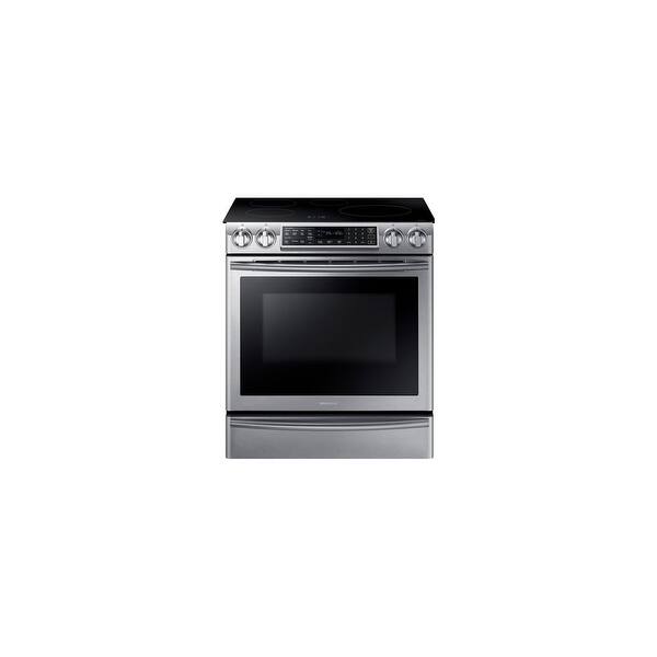 Shop Samsung Ne58k9560w 30 Inch Wide 5 8 Cu Ft Energy Star Rated