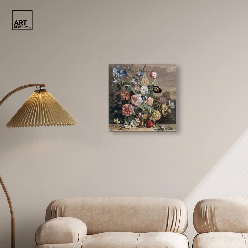 Classical Dream Vase II Canvas by Art Remedy, Gallery Wrapped