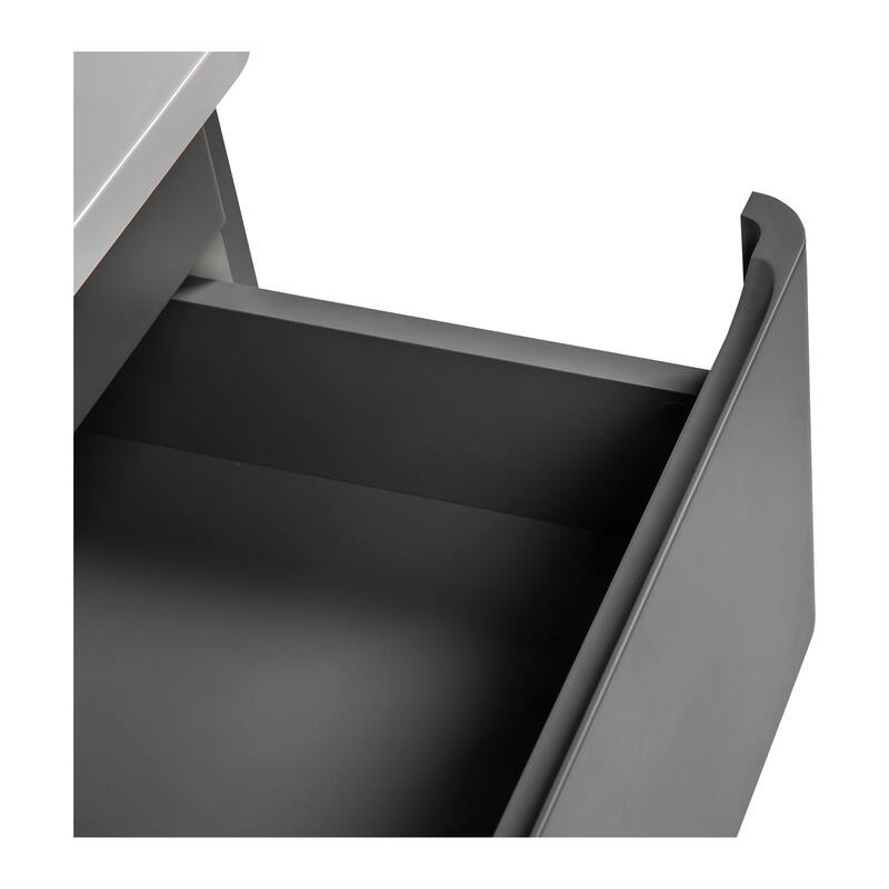 Modern Free Standing Bathroom Vanity with Washbasin | Comfort Collection mirror Omega R-line 40" included