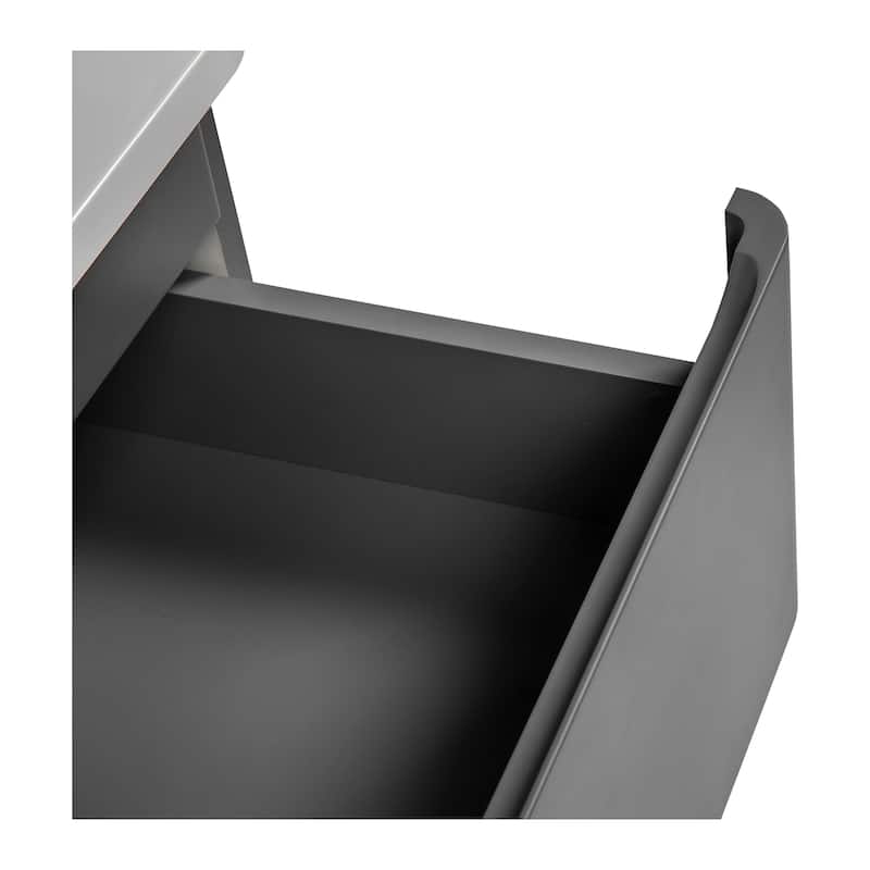 Modern Free Standing Bathroom Vanity with Washbasin | Comfort Collection with Mirror Simple 32"