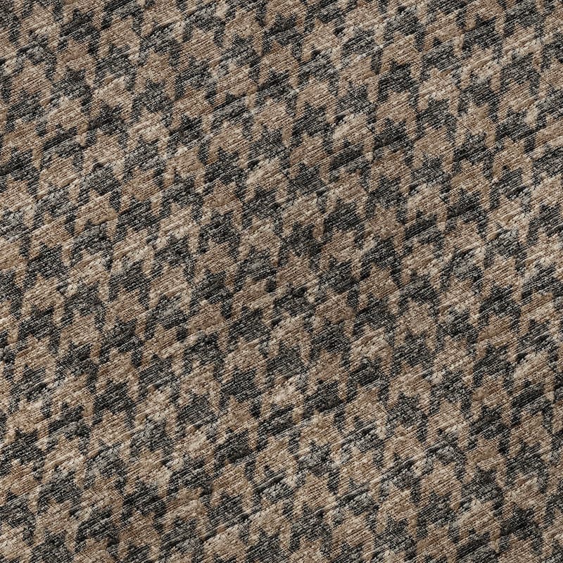 Premium Washable Super Soft Modern Houndstooth Mayfield Rug