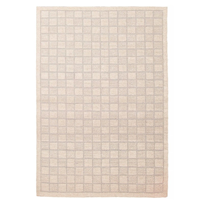 ECARPETGALLERY Braid weave Sienna Tan Wool Rug - 5'2 x 7'6 - Tan - 5'2 x 7'6
