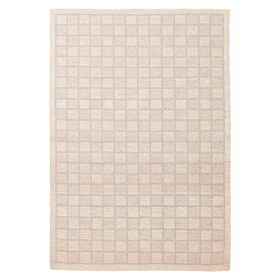 ECARPETGALLERY Braid weave Sienna Tan Wool Rug - 5'2 x 7'6