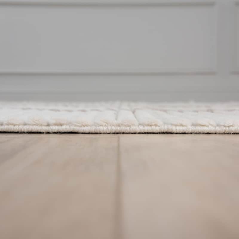 Alora Decor Klaus Stripe Wool Area Rug