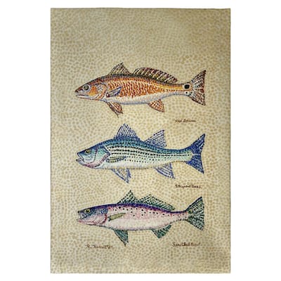 Creek Fish Guest Towel - 20x20