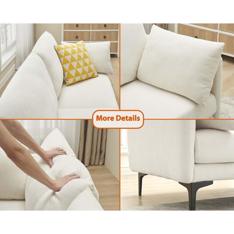 78 Inch Sofa, 3 Seater Sofa