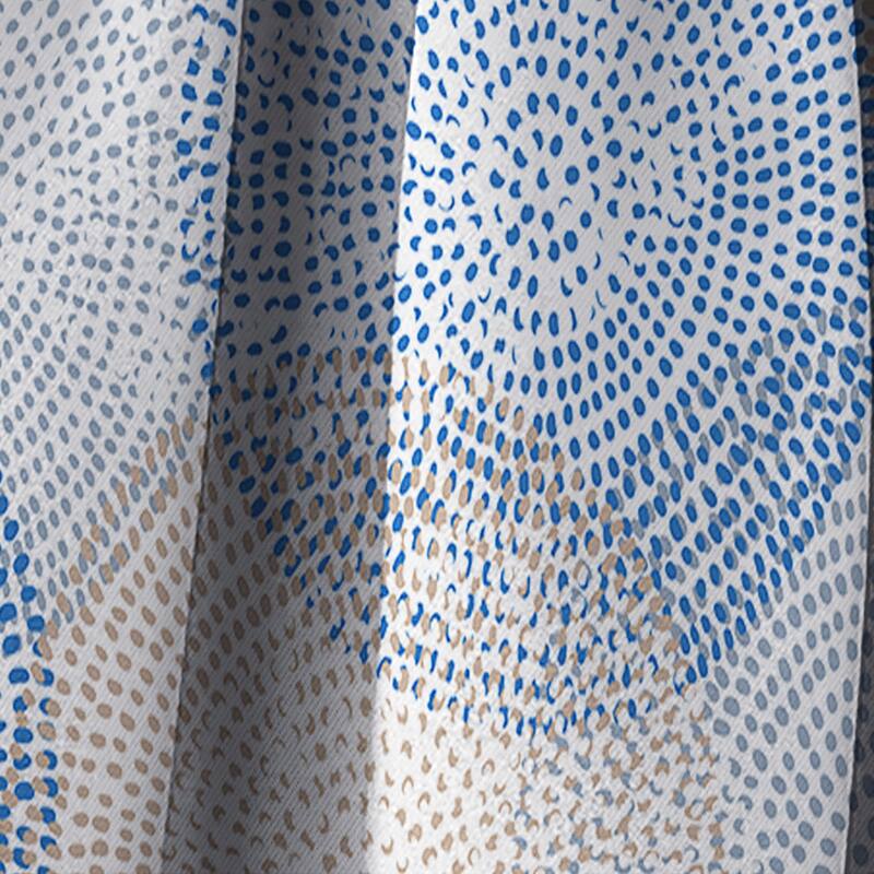 Designart 'Abstract Retro Design I' Mid-Century Modern Blackout Curtain Single Panel