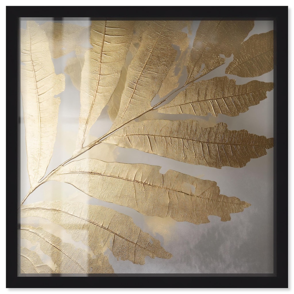 Golden Canopy (I) Shadowbox by Art Remedy