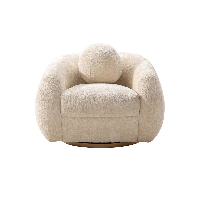 Manhattan Comfort Modern Tribeca Chenille Accent Chair