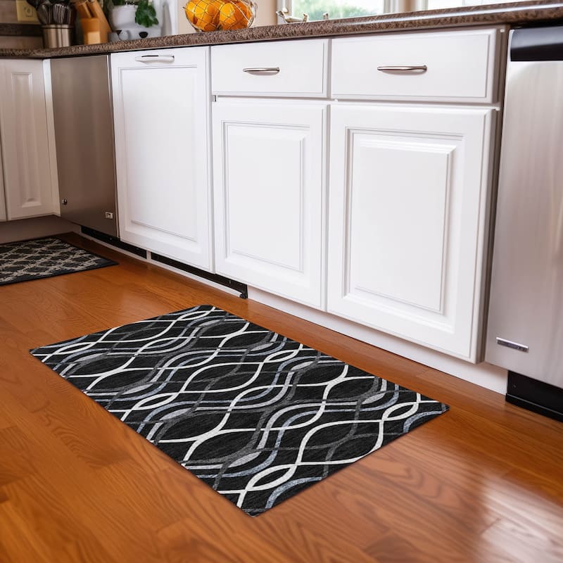 Machine Washable Indoor/ Outdoor Chantille Contempo Deco Rug