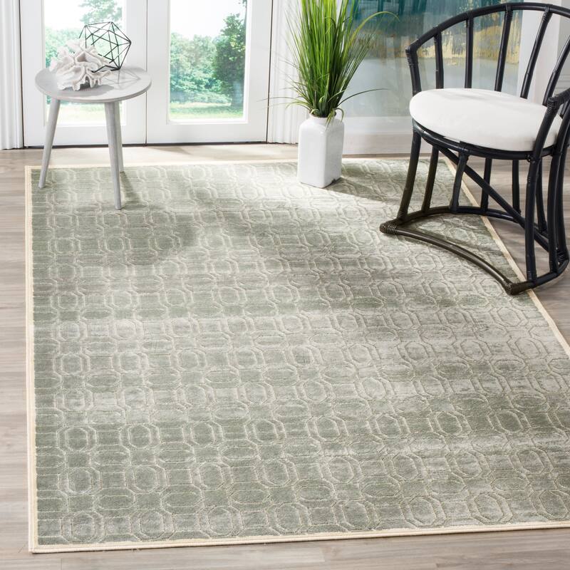 SAFAVIEH Paradise Biagina Watercolor Modern Viscose Rug