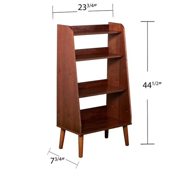 SEI Furniture Barrencroft Mid century Modern Wood Leaning Ladder