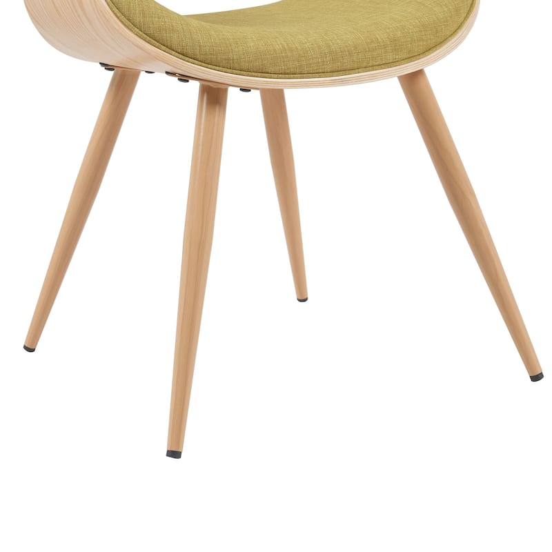 Carson Carrington Skibby Wood and Fabric Mid-century Dining Chair
