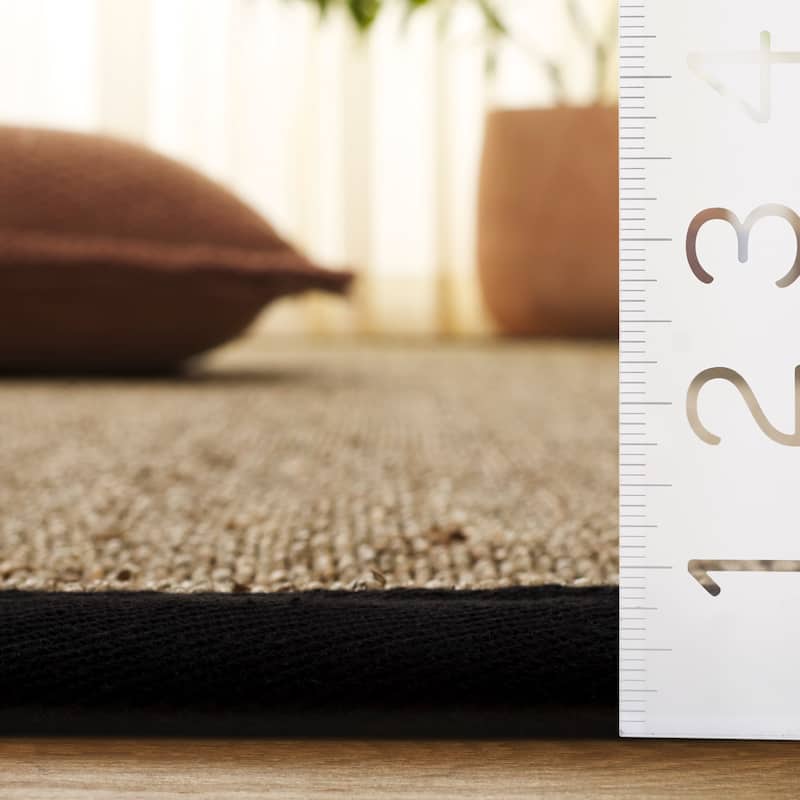 SAFAVIEH Natural Fiber Lovie Farmhouse Seagrass Rug