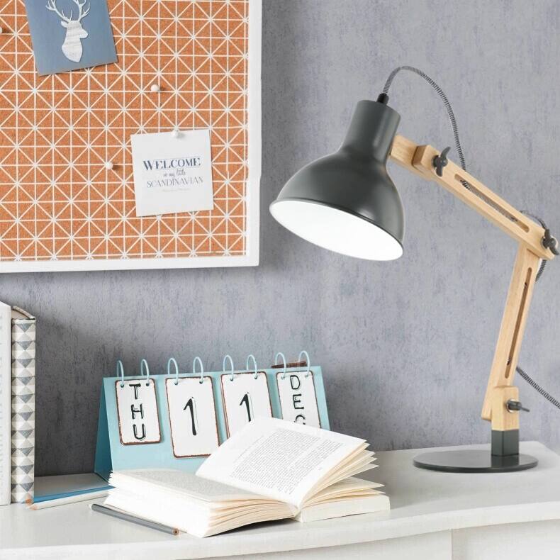 Light Society Galvan LED Task Table Lamp, LED Bulb Included