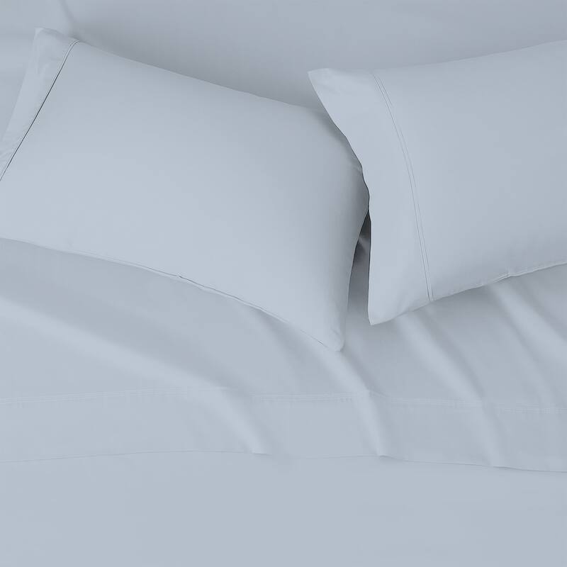 Color Sense 100% Cotton 300TC Ultra-Soft & Silky Wrinkle-Resistant Sheet Set