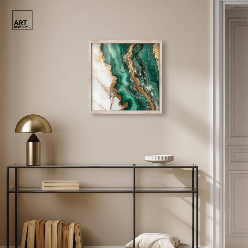 Malachite Majesty Shadowbox by Art Remedy