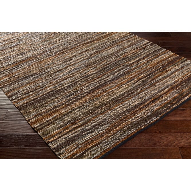 Livabliss Casual Log Cabin Abstract Area Rug