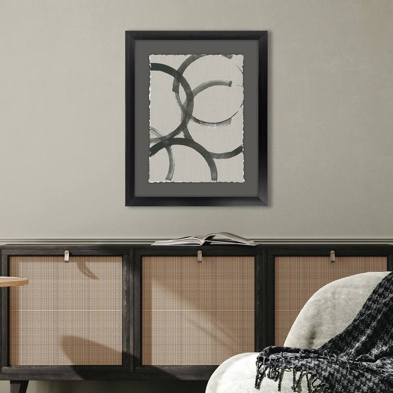 Paragon Shapely I Framed Art - Plastic