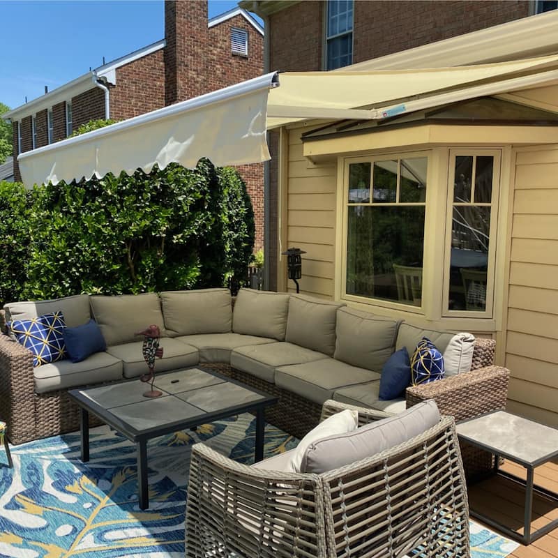 ALEKO Replacement Fabric for 6.5 x 5 ft Retractable Awning More Options