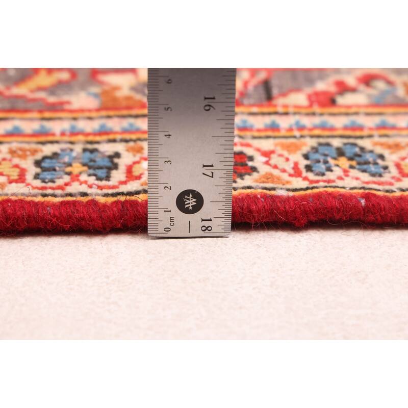 ECARPETGALLERY Hand-knotted Antalya Vintage Red Wool Rug - 7'9 x 11'4