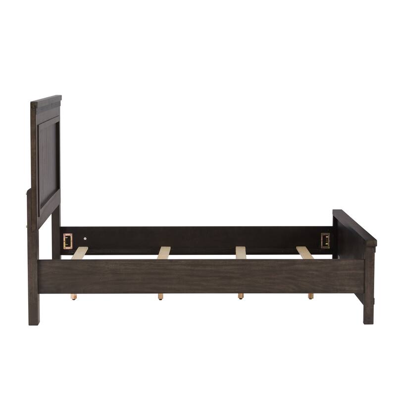 Liberty Furniture Thornwood Hills Youth Panel Bedroom Set with Bed, Dresser, Mirror - Full or Twin