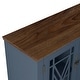 preview thumbnail 10 of 34, 63" Vintage Style Wood Kitchen Accent Buffet Sideboard Cabinet - 63" in Width