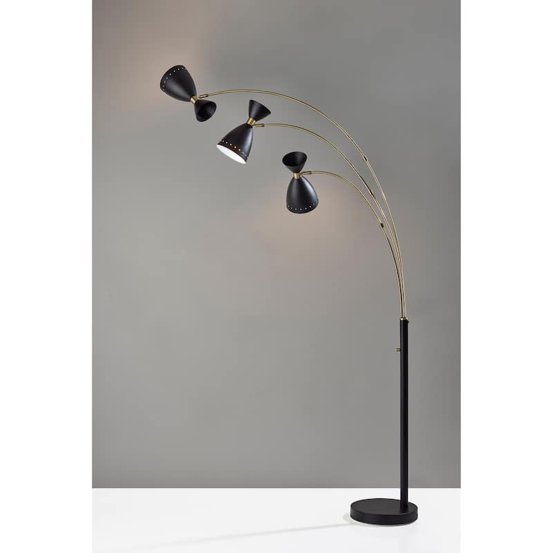 Oscar 3-Arm Arc Lamp