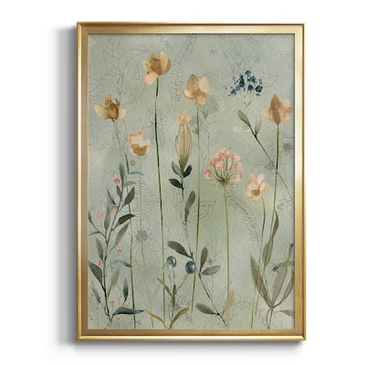 Botanical Sketchbook Premium Framed Print - Ready to Hang