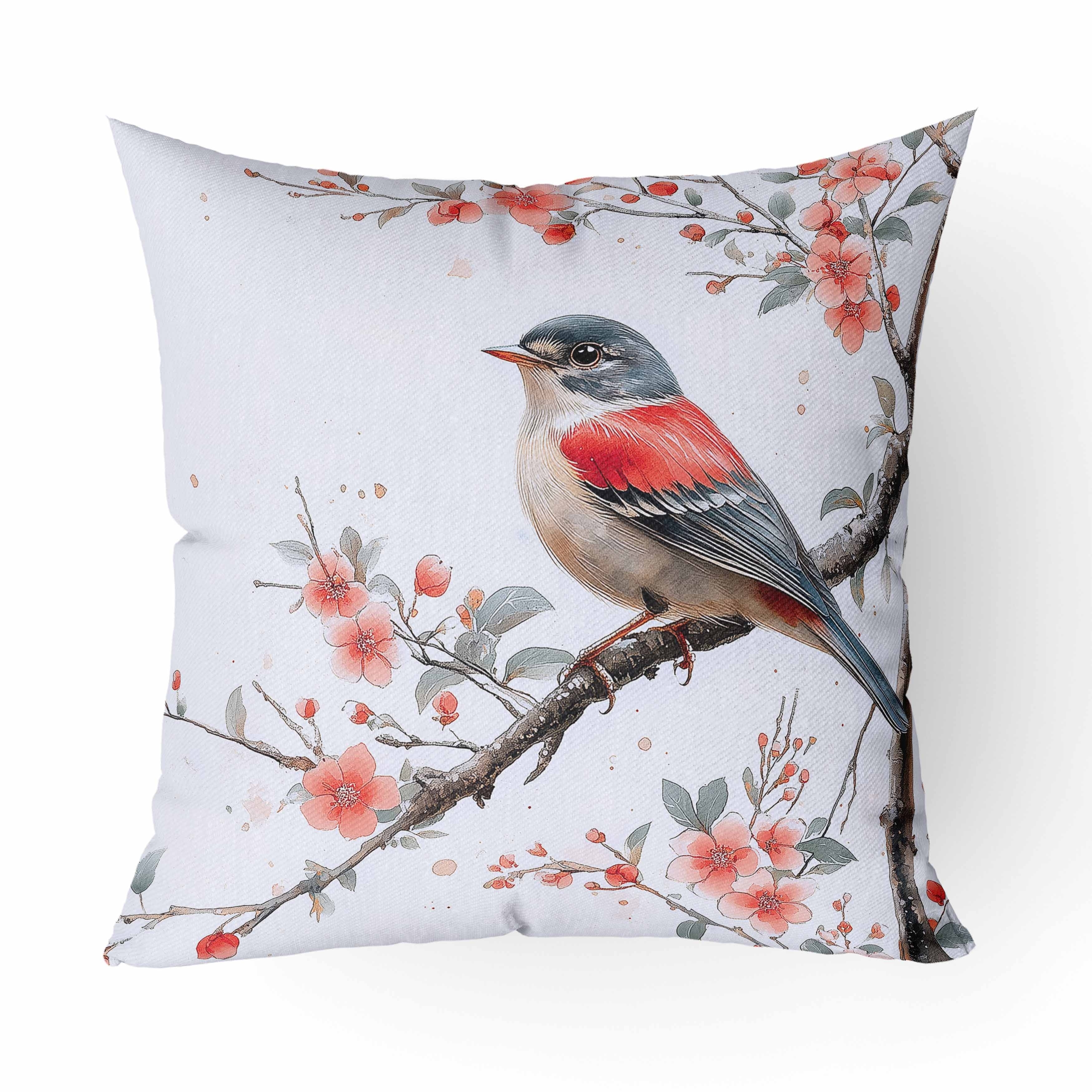 Serenity on the Branch Indoor/Outdoor Pillow 16x16