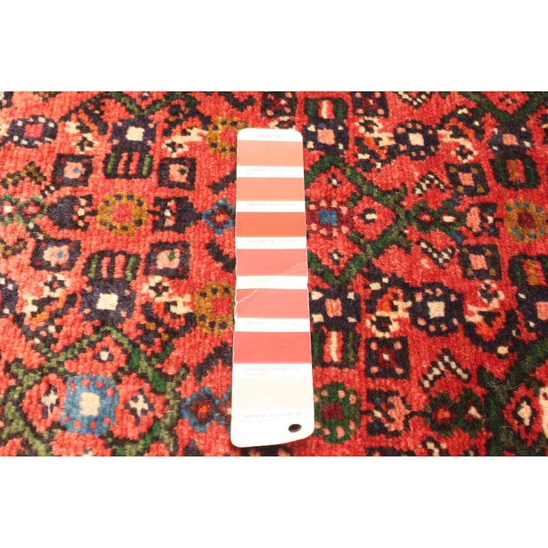 ECARPETGALLERY Hand-knotted Andelz Red Wool Rug - 2'11 x 9'5