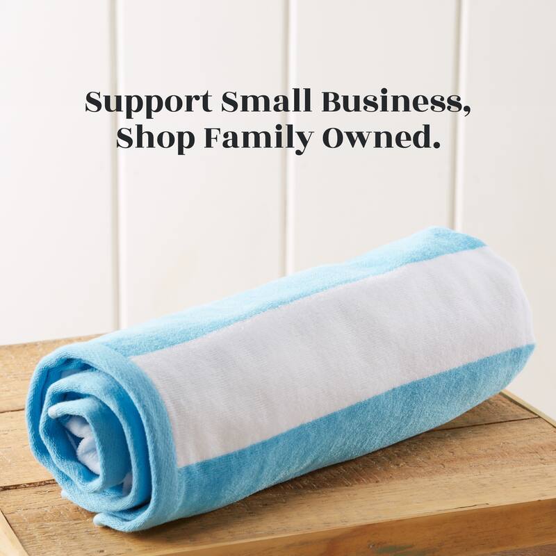 Linery & Co. Cotton Stripe Beach Towel, 4 Pack - 30" x 60"
