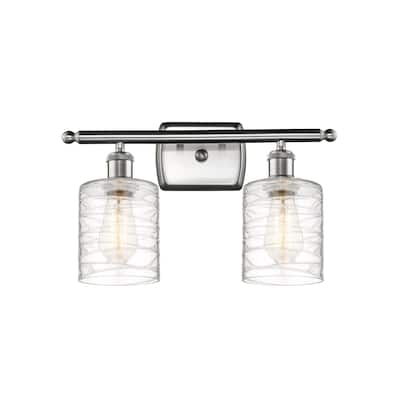 Innovations Lighting 516-2W-9-16 Cobbleskill Vanity Cobbleskill 2