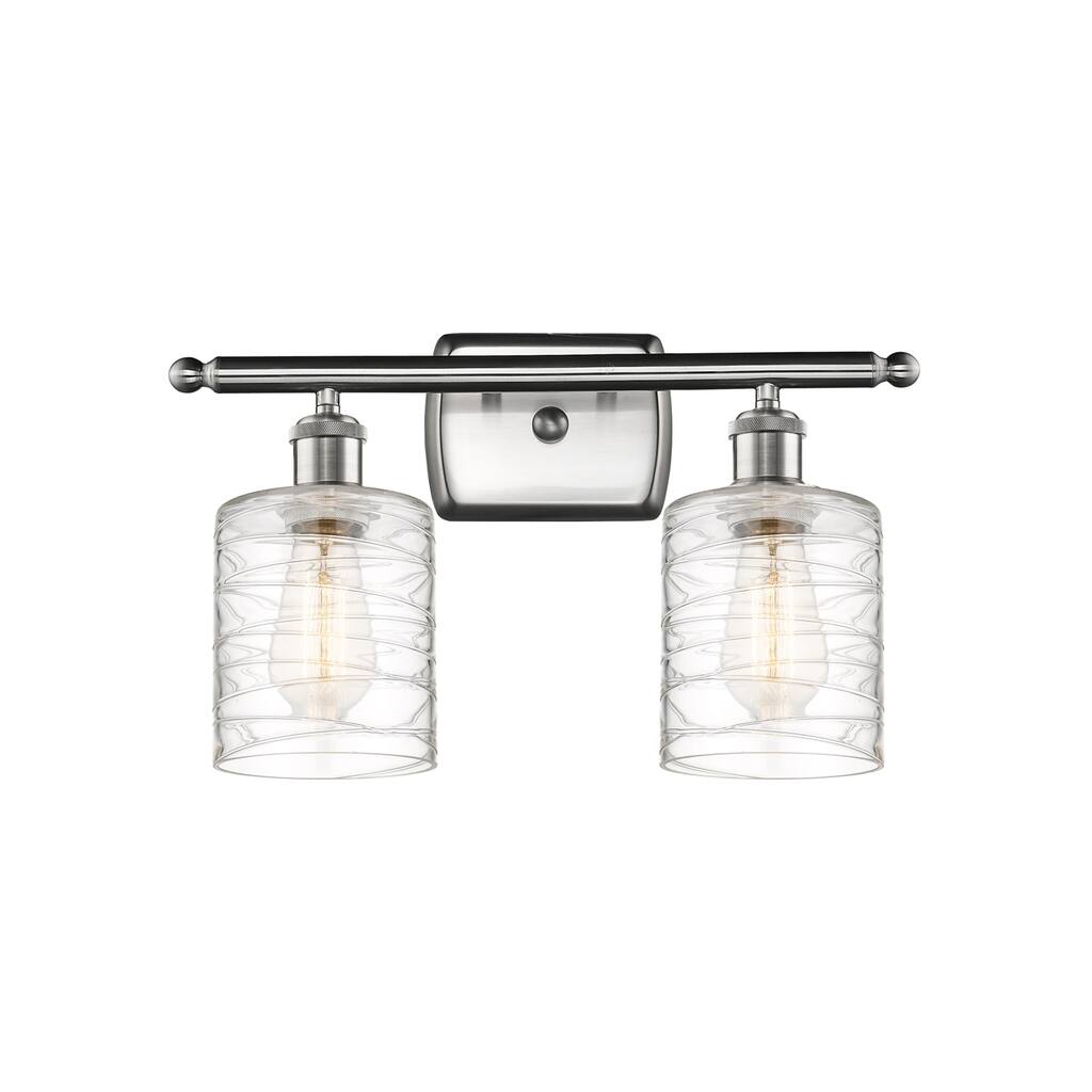 Innovations Lighting 516-2W-9-16 Cobbleskill Vanity Cobbleskill 2
