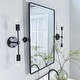 preview thumbnail 7 of 126, TEHOME Woodvale Rectangle Vertical Metal Wall Mirrors