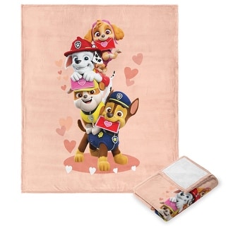 Nickelodeon Paw Patrol Friends For Life Silk Touch Throw Blanket