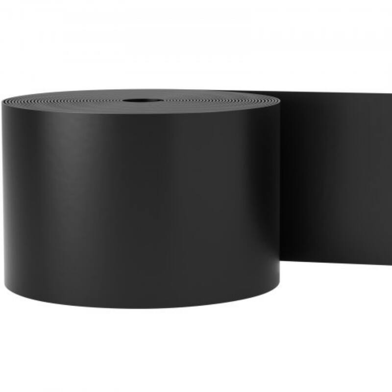 Black HDPE Coiled Terrace Board Flexible Bender Border Ideal for Decorated Garden or Landscaping - 10-Inche x 150-Feet