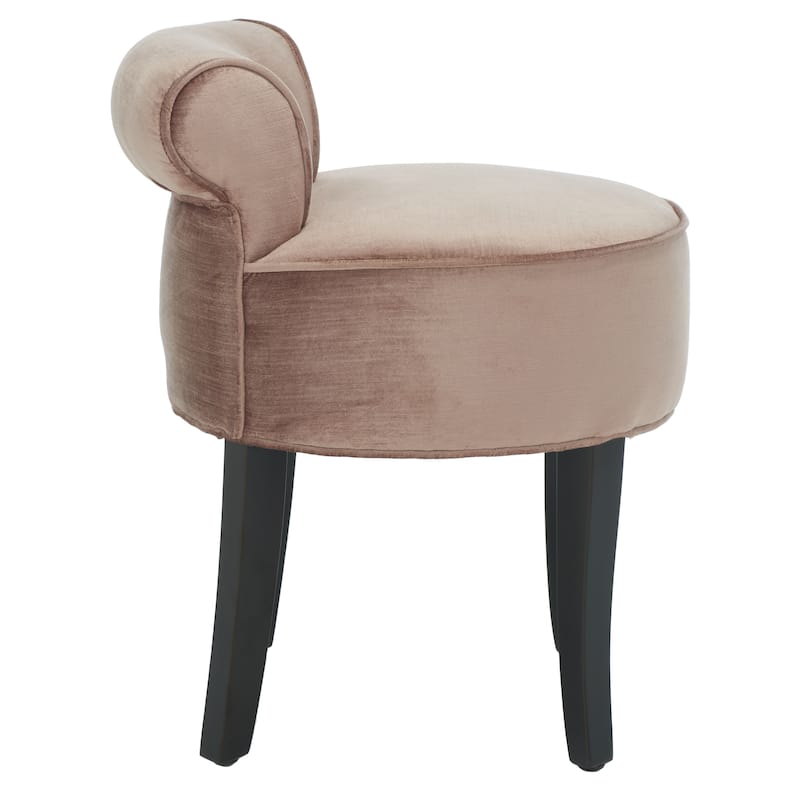 SAFAVIEH Aja Vanity Stool - 17.9" x 19" x 22.8" - 18Wx19Dx23H