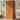 Rackcog Wooden Wardrobe with Barn Doors, Farmhouse Closet Storage Cabinet with Hanging Rod
