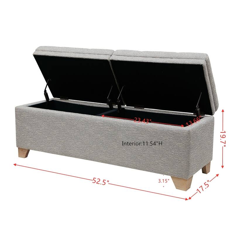 Soft Close Storage Bench