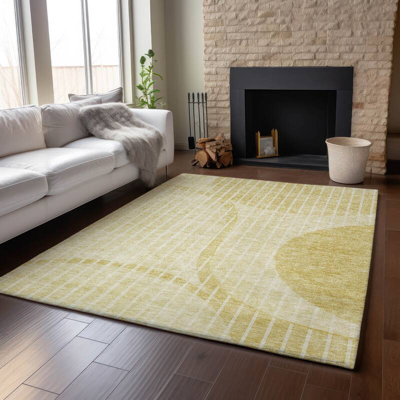 Premium Washable Super Soft Contemporary Deco Mayfield Rug