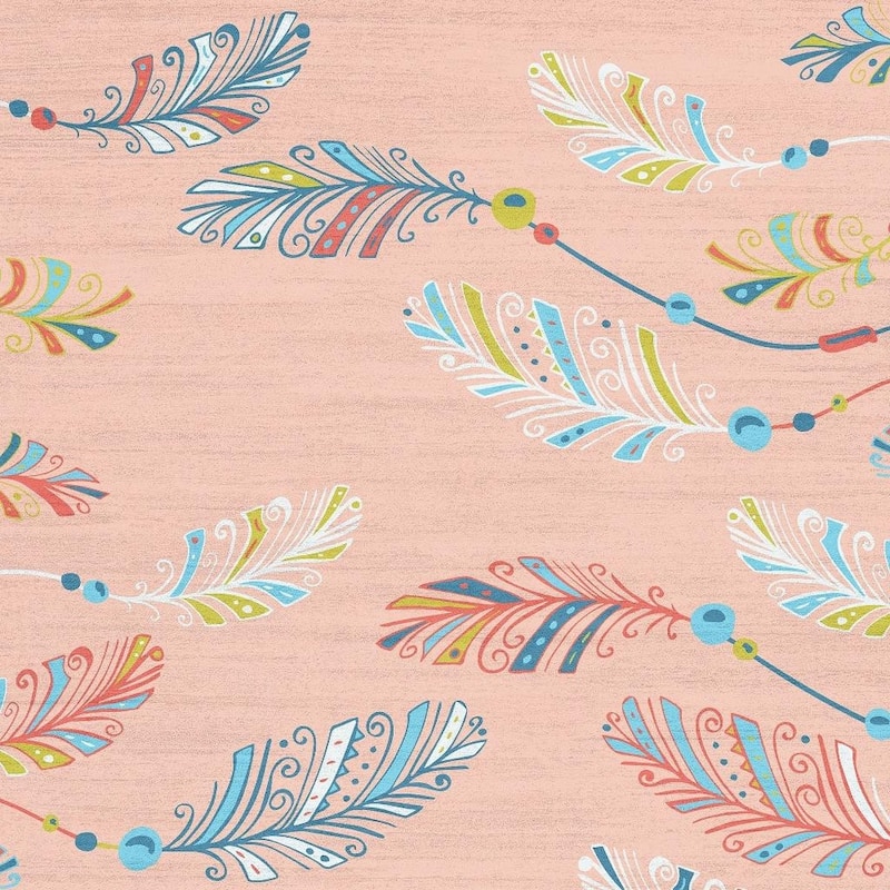 HomeRoots Juvenile/Youth Casual Rectangle Area Rug