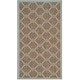 preview thumbnail 96 of 104, SAFAVIEH Courtyard Charleen Indoor/ Outdoor Waterproof Patio Backyard Rug 2' x 3'7" - Brown/Aqua