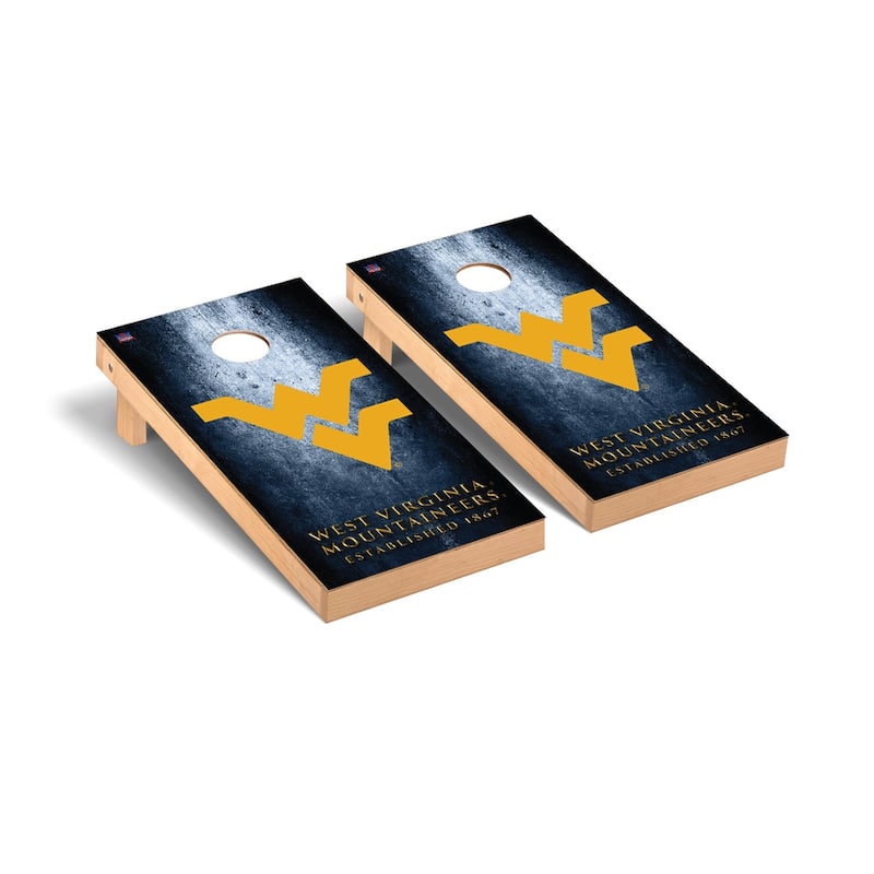 West Virginia Mountaineers Museum Cornhole Board Set