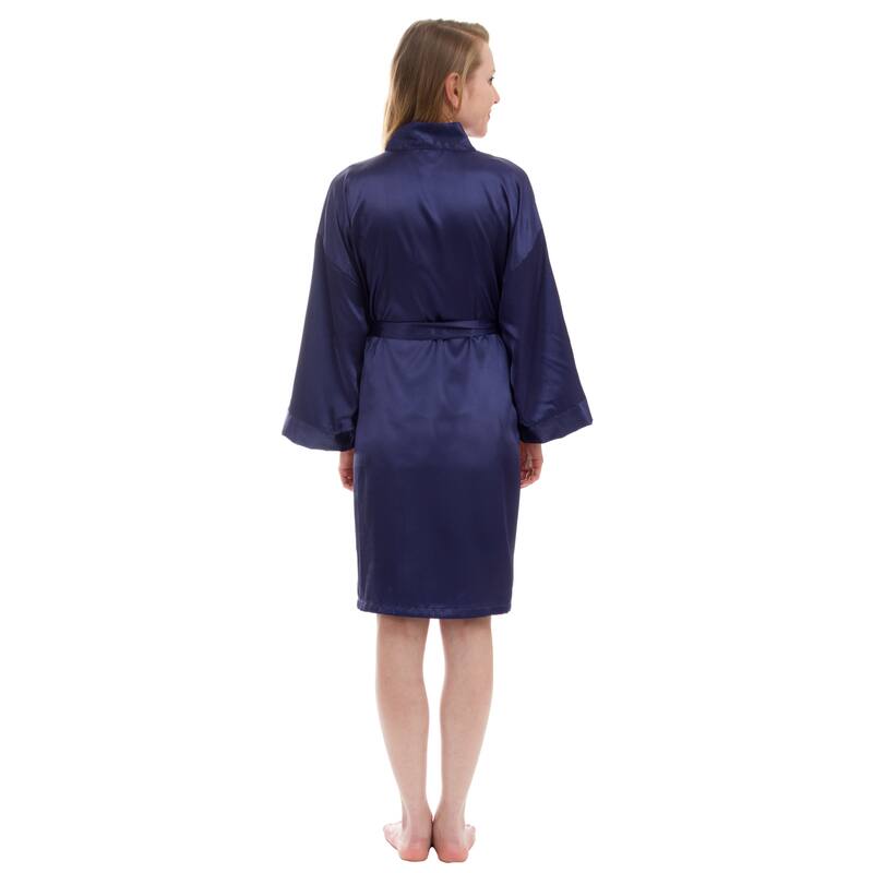 Women's Silky Satin Robe