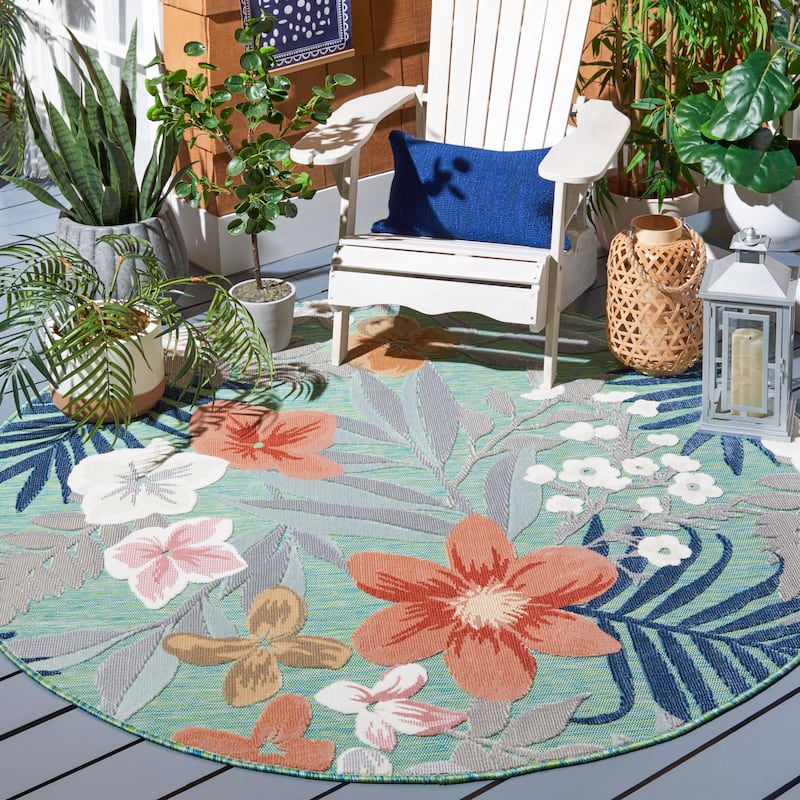 SAFAVIEH Cabana Tamayo Indoor/ Outdoor Waterproof Transitional Rug