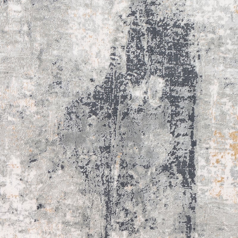 The Gray Barn Brook Haven Light Grey and Tan Modern Area Rug