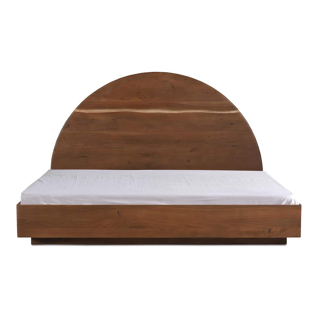 NADAAL STUDIOS Wilder, Wooden Bed With Arched Headboard